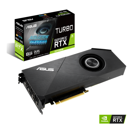 ASUS VGA 8GB RTX2070S TURBO-8G-EVO 3xDP/HDMI