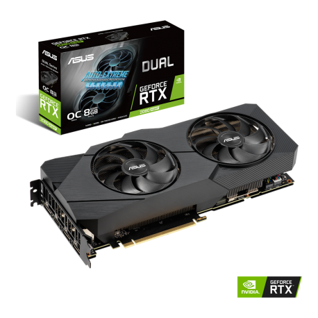 ASUS Dual GeForce® RTX 2080 SUPER™ EVO OC edition 8GB