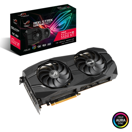 ASUS VGA 8GB RX5500XT STRIX-O8G-GAMING 3xDP/H
