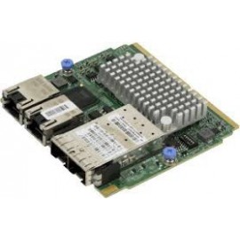Supermicro AOC-MH25G-B2S2GM - 2xSFP28 25 Gb/s 2xRJ-45 1 Gb/s SIOM 1U
