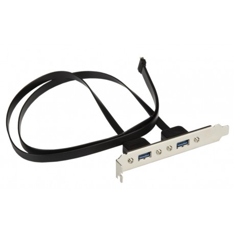 Kabel USB 3.1 B na 2x USB 3.0 A 55cm Supermicro CBL-CUSB-0835