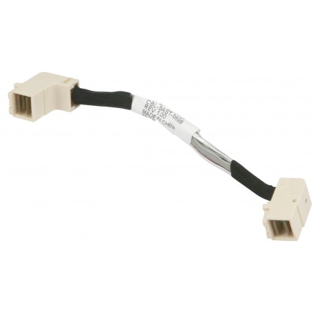 Kabel MiniSAS HD PCIe NVMe 10cm wyczki prostokątne Supermicro CBL-SAST-0698
