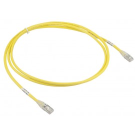 Kabel 10G RJ45 kat6a żółty 2m Supermicro CBL-C6A-YL2M