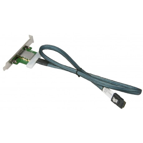 Kabel MiniSAS 1 portowy o pełnej wysokości 85cm Supermicro CBL-0351L