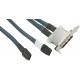 Kabel MiniSAS 2 portowy niskoprofilowy Supermicro CBL-0352L-LP