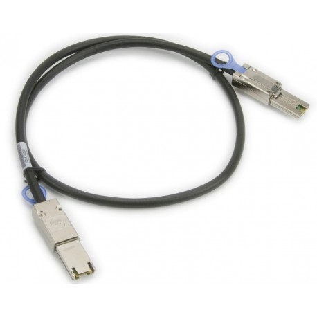 External IPASS mini SAS x4 cable. 100cm. 28AWG