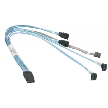 Kabel wewnętrzny MiniSAS na 4x SATA Supermicro CBL-0278L