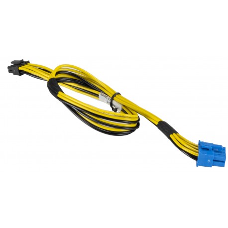 Kabel zasilający 8 pin CPU na 8 pin GPU wtyczka prostokątna 38cm Supermicro CBL-PWEX-0923