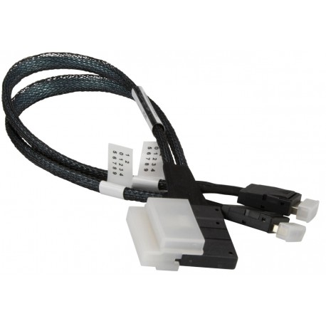 Kabel Supermicro SAS x8 to 2x OcuLink CBL-SAST-0816