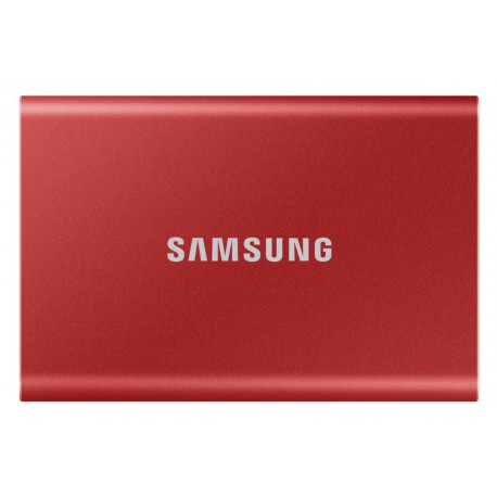 Dysk zewnętrzny SSD Samsung T7 1TB USB 3.2 Gen2 Czerwony