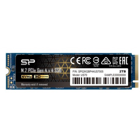 Dysk SSD Silicon Power PU44US70 2TB M.2 NVMe PCIe
