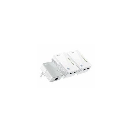 TP-LINK WLAN 300MBit Powerline Extender 3er St-Kit