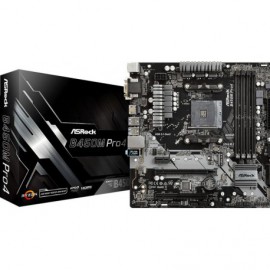 B450M Pro4 B450M Asrock (AM4 4x DDR4 DIMM Micro ATX CrossFire)