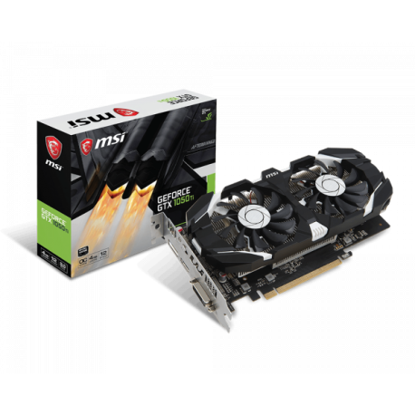 MSI VGA NV 4GB GTX1050Ti 4GT OC DP/H/DVI