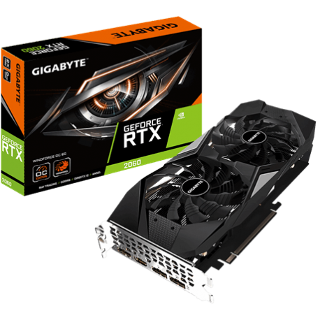 Gigabyte GeForce RTX™ 2060 WINDFORCE OC 6G (rev. 2.0)