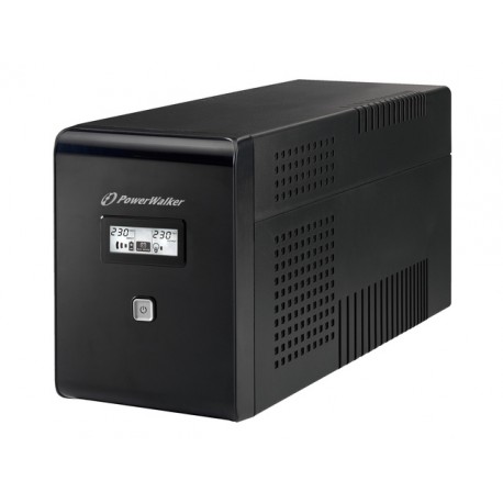 UPS POWERWALKER LINE-INTERACTIVE 1500VA 2X SCHUKO + 2XIEC OUT