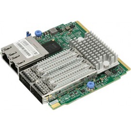 SIOM 2-port IB FDR QSFP+ Mellanox CX-3 Pro and 2-port GbE RJ45 Intel i350