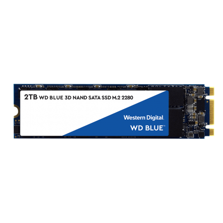 Dysk SSD WD Blue 2TB M.2 2280 SATA III (WDS200T2B0B)